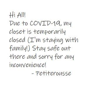 Closet temporarily closed!